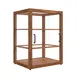 Koolmore KM-BDW-25D Bakery Display Case, 18.2"W x 14.2"D x 24"H, 3.5 cuft, 3 shelves, wood finish 2 image