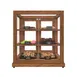 Koolmore KM-BDW-4CUD Bakery Display Case, 21.5"W x 13.4"D x 17.5"H, 4.0 cu ft, shelves, wood finish 1 image