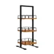 Koolmore KM-SDW-3SOP - 12"x12"x31" Wooden Bakery Display Case, 3 Eucalyptus Shelves, Painted Finish 2 image