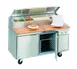 La Rosa 2562-PTB 62" 2-Door Refrigerated Pizza Prep Table, 8 Pans 1 image