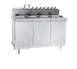 La Rosa L-43154-32 Ice Cream Dipping Cabinet with Syrup Rail 54" x 32" 16×3‑gal cans 115V NEMA 5‑15P 1 image