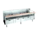 La Rosa L-74102-26 102" W 4 Drawers Refrigerated Chef Base, Steel Top, 1/4 HP Compressor 1 image