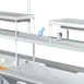 La Rosa Refrigeration L-90179 Table-Mounted Overshelf 1 image