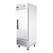 Polarman PLM-27FS 27" 1-Solid Door Reach-In Freezer, Bottom Mounted, 23 cu. ft., Stainless Steel 1 image