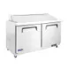Polarman PLM-S60KS 62" 2-Door Mega Top Sandwich and Salad Prep Table, 24 Pans 1 image