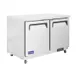 Polarman PLM-UC-48S 48" 2-Solid Door Undercounter Refrigerator, Stainless Steel, 12 cu. ft. 1 image