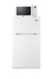 Summit MRF34WA 19" Wide 3.2 Cu Ft Fridge Microwave Combo, .7 Cu Ft Cook Space, USB, Defrost 115V 15A 1 image
