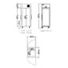Delfield GARPT1P-G 33" 2-Glass Door Pass Thru Refrigerator, 23 cu. ft., Top Mounted 2 image