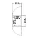 Delfield GARPT1P-GH 33" 1-Glass Door Pass-Thru Refrigerator, 23 cu. ft., Top Mounted 3 image