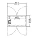 Delfield GARPT2P-S 72" 4-Solid Door Pass Thru Refrigerator, 50 cu. ft., Top Mounted 3 image