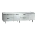 La Rosa 3288-SF 88" 4 Drawers Freezer Chef Base, Marine Edge 5.68 cu. ft., 1/3 HP, 115V 1 image
