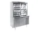 La Rosa Refrigeration L-30162-32 62" X 32" Mirror‑Back Case, 4 Shelves, Sliding Doors, 115V, Detroit 1 image