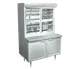 La Rosa Refrigeration L-31148-32 48" X 32" Bakery Display Case, 4 Shelves, 304 Steel, Sliding Doors 1 image