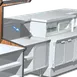 La Rosa Refrigeration L-90167 Serving Counter Splash 1 image