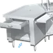 La Rosa Refrigeration L-90185-A 304 Stainless Steel Cash Register Stand, 24" L, 34" H, Full Finished Welds 1 image