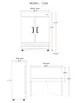 Coldline C35R 40" 2-Solid Door Reach-In Refrigerator, 27.6 cu. ft., Bottom Mounted 4 image