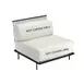 emuamericas 1080C Cannolè Seat Cushion - Commercial Outdoor Furniture Part for Models 1080, 1081, 1082, 1083 1 image