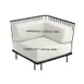 emuamericas 1084C Cannolè Corner Back Cushion for 1084 Outdoor Furniture - Commercial Grade, Durable Foam Padding 1 image