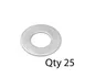 T&S Brass 002726-45M Stainless Steel Washers (25 each per case) 1 image