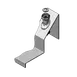 T&S Brass 00KK Flange, angled 45°, 1/4" thick 1 image