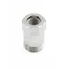 T&S Brass 054X Swivel Adapter, 1-9/16" long, 1" hex 1 image