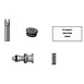 T&S Brass 108V-RK Valve Repair Kit, includes: valve assembly 1 image