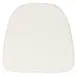 Flash Furniture BH-IVORY-GG Ivory Chair Seat Cushion, 16x15.5, Polyester, 1.75 Thick 1 image