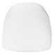Flash Furniture BH-WH-HARD-GG 15.5x15.5x2 White Chiavari Chair Cushion, Fabric Upholstery, Fire Retardant Foam 1 image