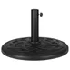 Flash Furniture GM-UB19-BZ-GG 19-1/4" Umbrella Base, 30 lb, Black Powder Coated Steel 1 image