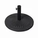 Flash Furniture GM-WL-B49014A-BK-GG Kona Patio Umbrella Base, 19.25in dia., Black, Cement Foundation, Powder Coated Steel 1 image