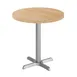 Flash Furniture GSF-RD30-NAT-T2222S-GG 30" Round Beech Wood Table Top, Natural Finish, 29.5"H 1 image