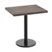 Flash Furniture GSF-REC2430-DKBRN-TR18-GG Rectangular Wood Table Top, 24x30, Dark Brown, Butcher Block Style 1 image