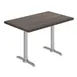 Flash Furniture GSF-REC3048-DKBRN-T0522S-GG 30x48 Rectangular Beech Wood Butcher Block Table Top, Dark Brown 1 image
