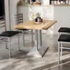 Flash Furniture GSF-REC3048-NAT-TB002S-GG 30x48 Natural Beech Wood Butcher Block Rectangular Restaurant Table Top 2 image