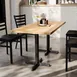 Flash Furniture GSF-REC3060-NAT-T2222-GG 30x60 Rectangular Butcher Block Wood Table Top, Natural Beech, 29.5H 2 image