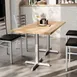 Flash Furniture GSF-REC3060-NAT-T2222S-GG 30x60 Rectangular Beech Wood Table Top, Natural Finish 2 image