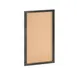 Flash Furniture HGWA-CK-20X30-BLK-GG Camden Rustic 20" x 30" Cork Board, Black, Wooden Push Pins 1 image