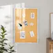 Flash Furniture HGWA-CK-24X36-WHTWSH-GG Whitewashed Wall Mount Cork Board, 24" x 36", Push Pins 2 image