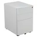 Flash Furniture HZ-CHPL-01-W-GG Mobile Drawer Cabinet 1 image