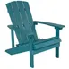 Flash Furniture JJ-C14501-SFM-GG Adirondack Chair, 350 lb. Capacity, Weather-Resistant Polystyrene Frame, Sea Foam Color 1 image