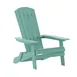 Flash Furniture JJ-C14505-SFM-GG Folding Adirondack Chair, 350 lb. Weight Capacity, Poly Resin Frame, Sea Foam 1 image
