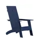 Flash Furniture JJ-C14509-NV-GG Sawyer Modern Adirondack Chair, Navy, All-Weather Poly Resin Wood 1 image