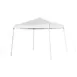 Flash Furniture JJ-GZ88-WH-GG 8'x8' Pop-up Canopy Tent, White, Water and UV Resistant, Powder Coated Legs 1 image