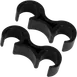 Flash Furniture LE-3-BK-GANG-GG Ganging Clip for Restaurant Seating, Black, Heavy Duty Plastic, Set of 2 1 image