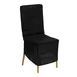 Flash Furniture LE-COVER-GG Chair Storage Cover, Fits Chiavari 16"W x 18-1/4"D x 35"H, Black Fabric 1 image