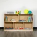 Flash Furniture MK-STRG008-GG Hercules Wooden 5 Section Classroom Storage Cabinet, 30H x 48L, Kid Friendly 1 image