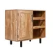 Flash Furniture NAN-F-HY-B23113-LTBRN-GG Elmont Classic Bar Cabinet, Shaker Style Single Door, Light Brown Finish 1 image