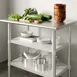 Flash Furniture NH-GU-2436-GG Undershelf Work Table 2 image