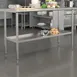 Flash Furniture NH-GU-2460-GG Undershelf Work Table 2 image