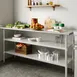 Flash Furniture NH-GU-2472-GG Undershelf Work Table 2 image